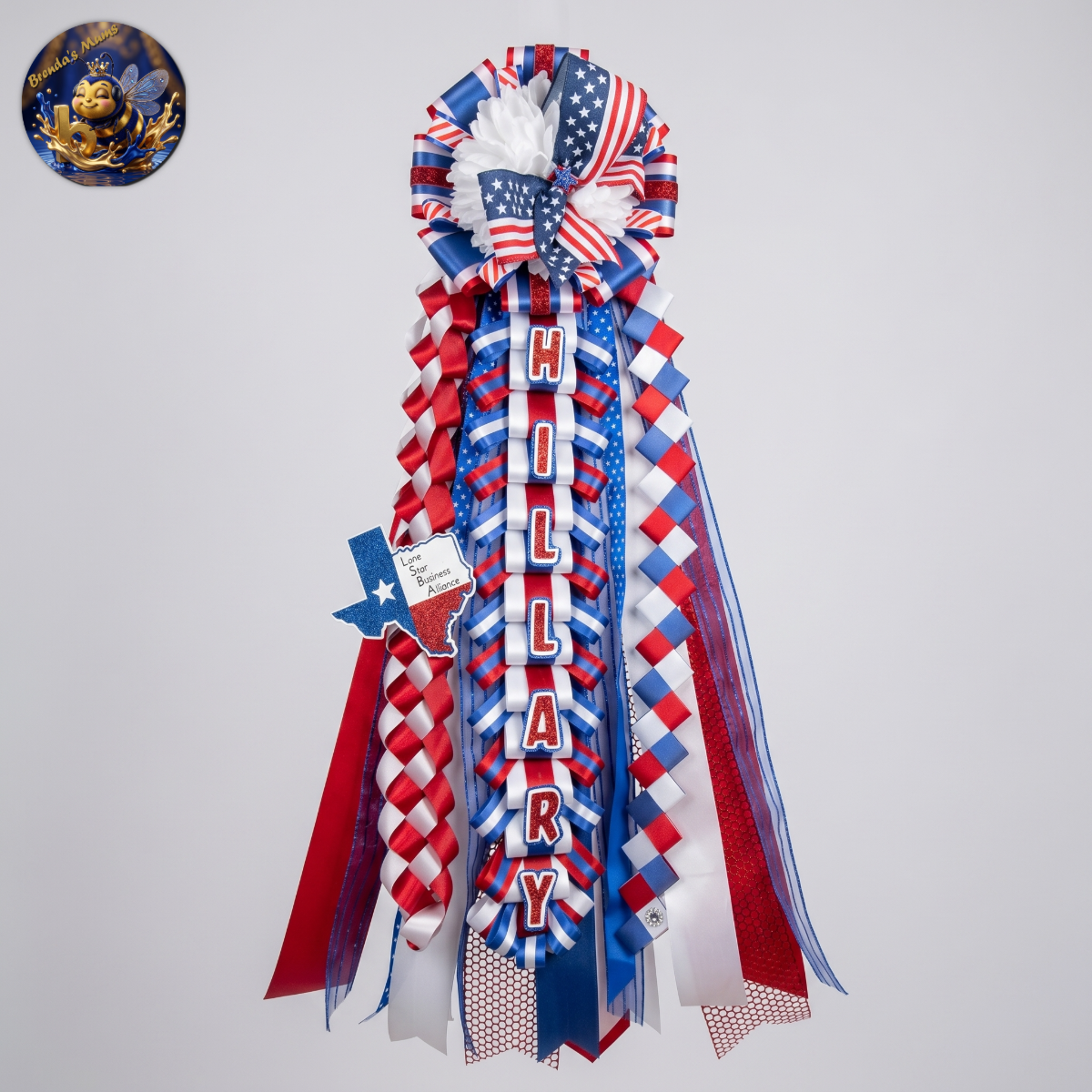 Custom homecoming mum number 14 by Brenda Lehrer