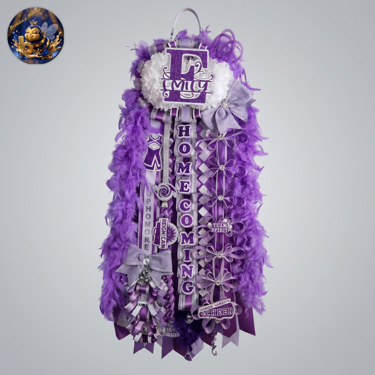 Custom homecoming mum number 16 by Brenda Lehrer