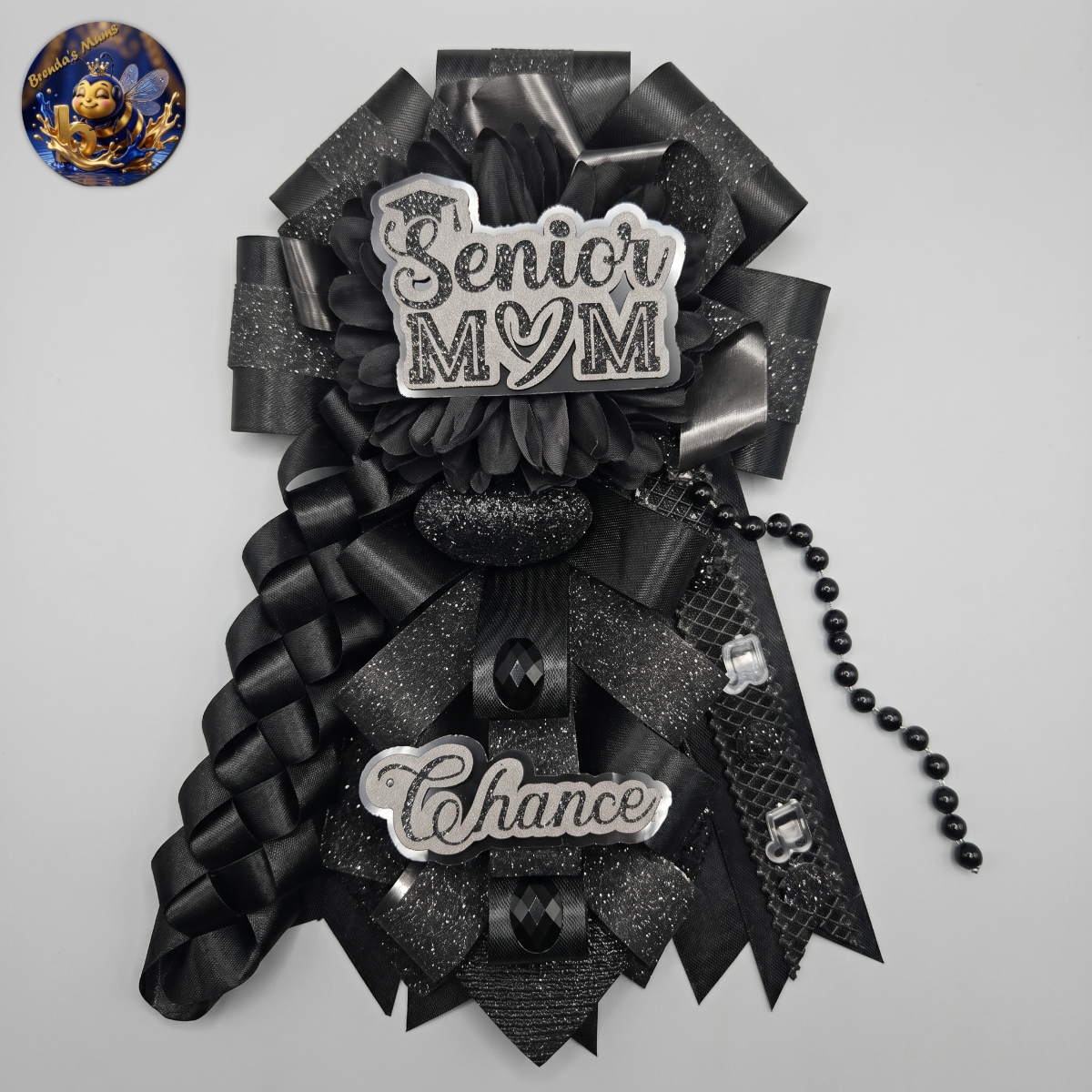 Custom homecoming mum number 29 by Brenda Lehrer