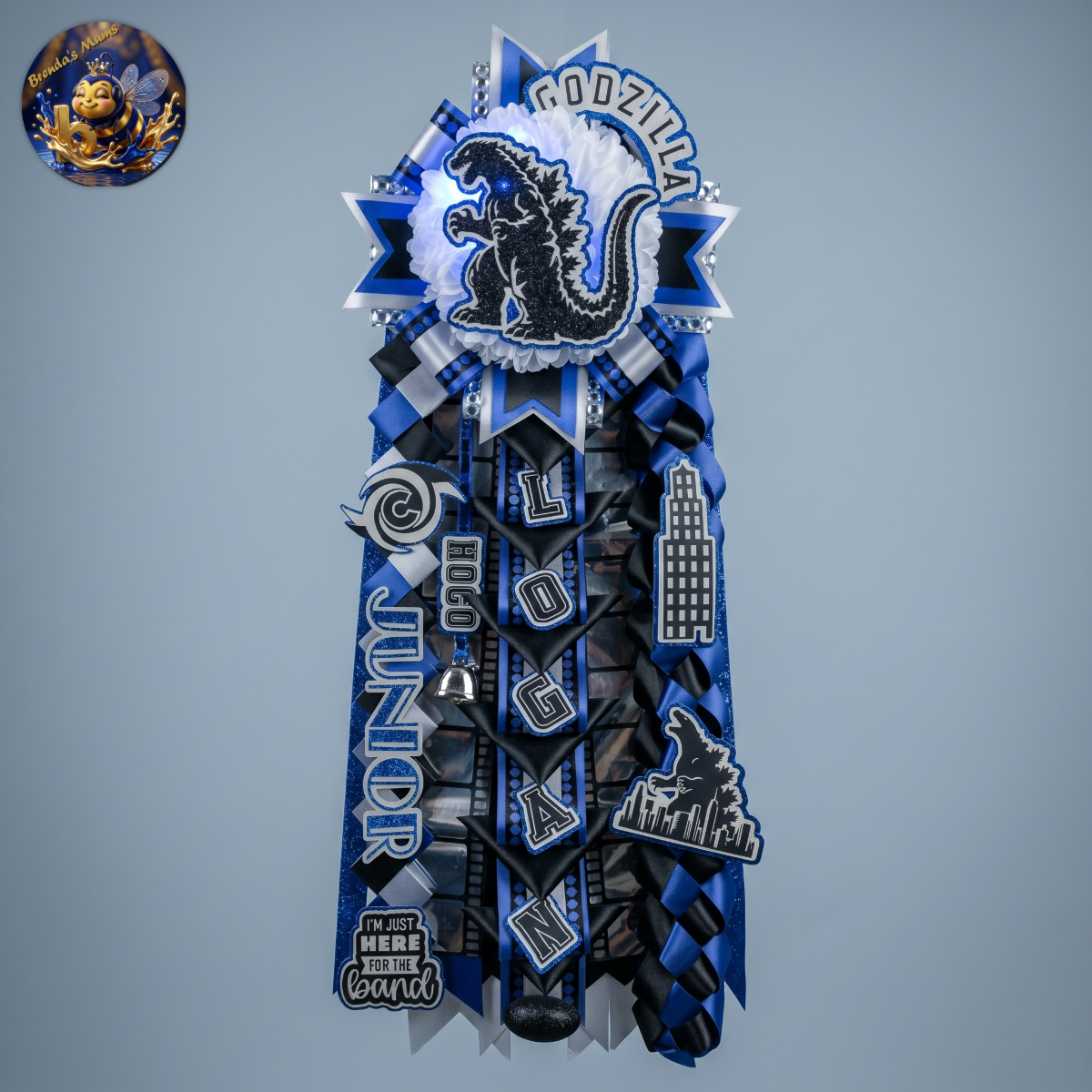 Custom homecoming mum number 30 by Brenda Lehrer