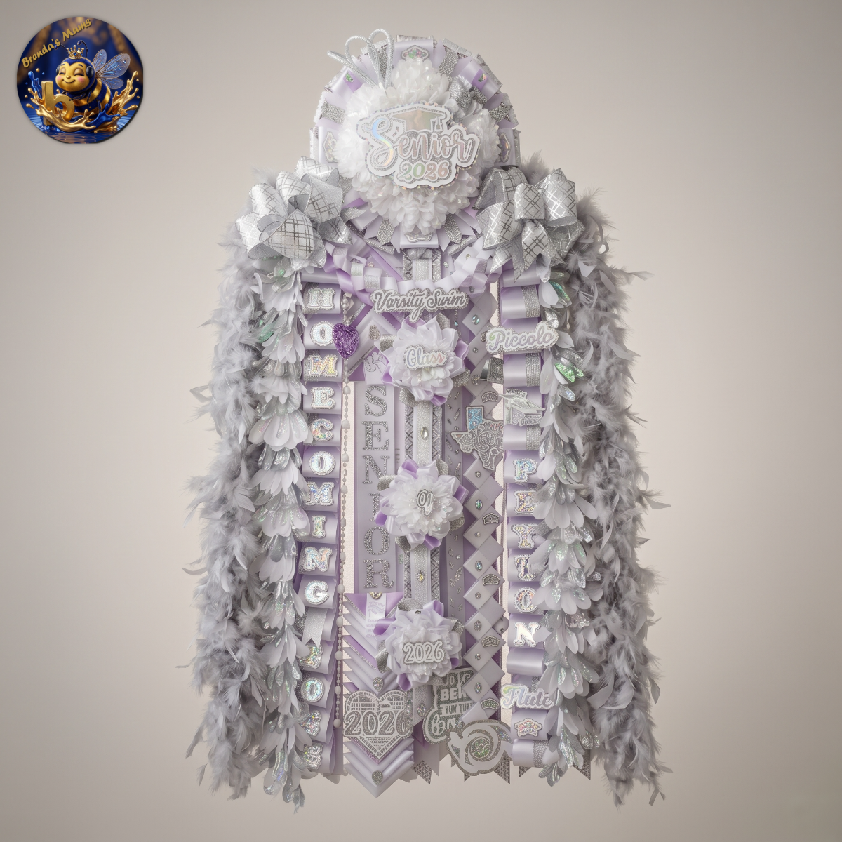 Custom homecoming mum number 38 by Brenda Lehrer